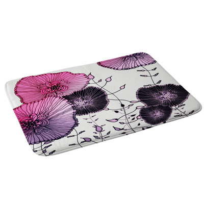 Tapis pour salle de bain de jardin monika strigel mystic