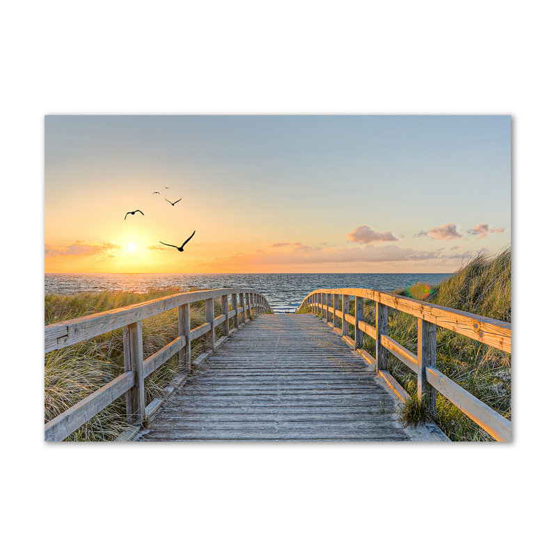 Path To The Beach - Wrapped Canvas Print