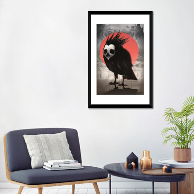 Birdie par Ali Gulec - Estampe numérique sur toile tendue avec châssis