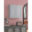 Armoire murale à porte simple en bois massif avec 2 portes et 2 tablettes pour le rangement dans la cuisine, la salle de bain, la buanderie et les tablettes réglables prêtes à assembler (l 27 po x P 12 po x H 30 po) (une seule pièce)