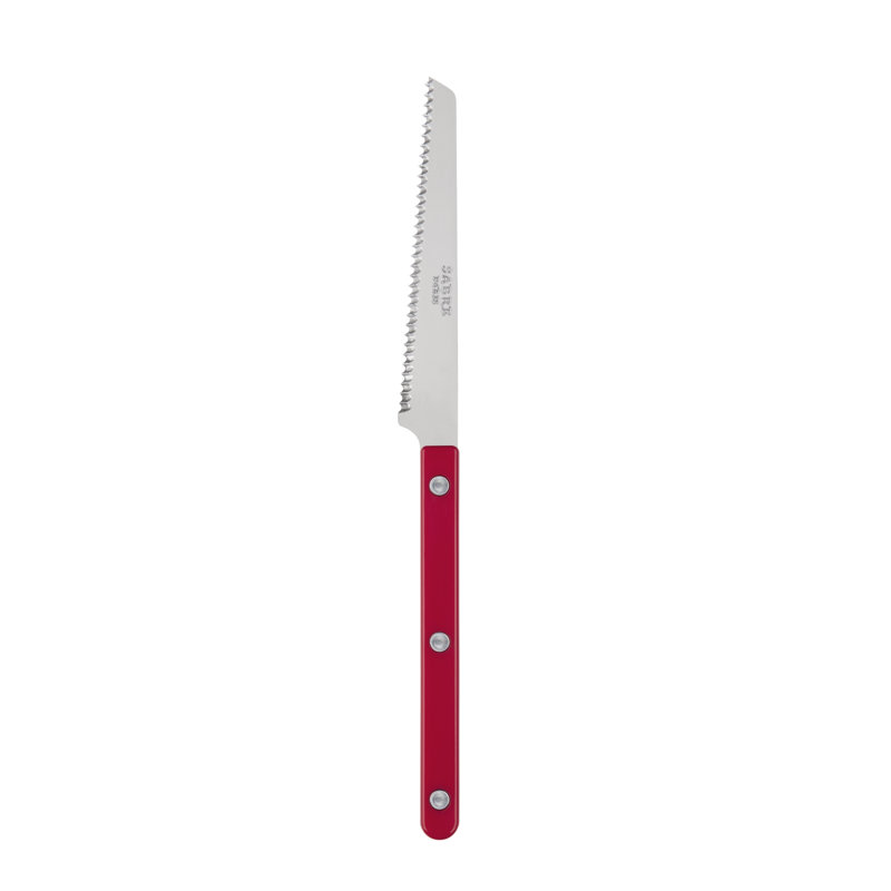 Bistrot Solid 4'' L Tomato Knife, Red