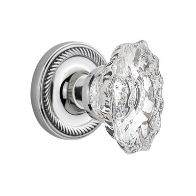 Rope Rosette with Chateau Door Knob