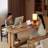 Burlywood Rectangular Solid Wood-1900456591