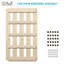 Porte de grange en bois massif 54 po x 84 po-110829359