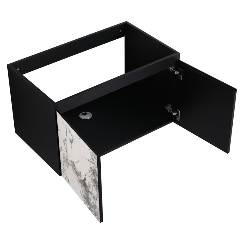 Meuble-lavabo en céramique avec lavabo en céramique