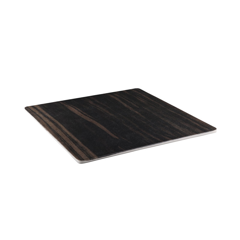 Elite Global Solutions Melamine Cheese Board, Zebrawood