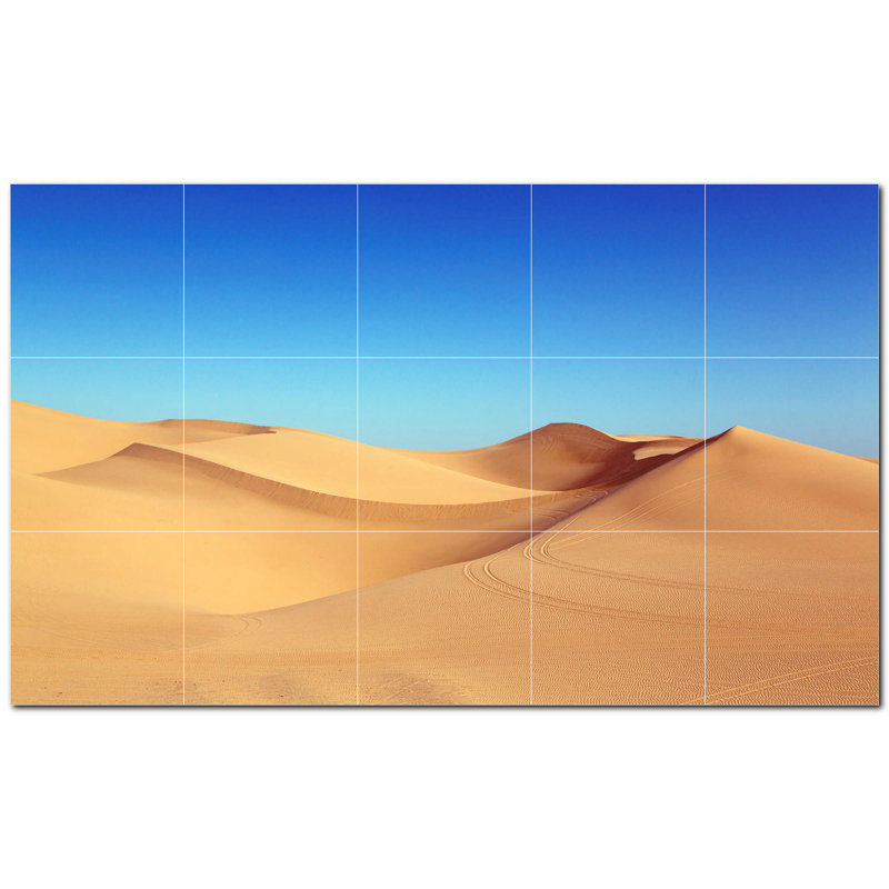 6'' x 6'' Satin Ceramic Decorative Mural