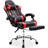 Ergonomic Adjustable Reclining Gaming Chair, High Back Office Chair with Lumbar Support, Headrest and Footrest-2025996432
