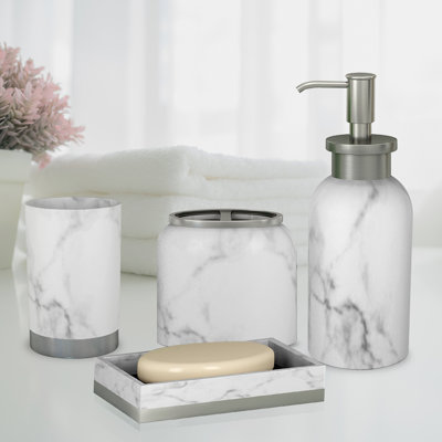 Misty Bathroom Accessory Set
