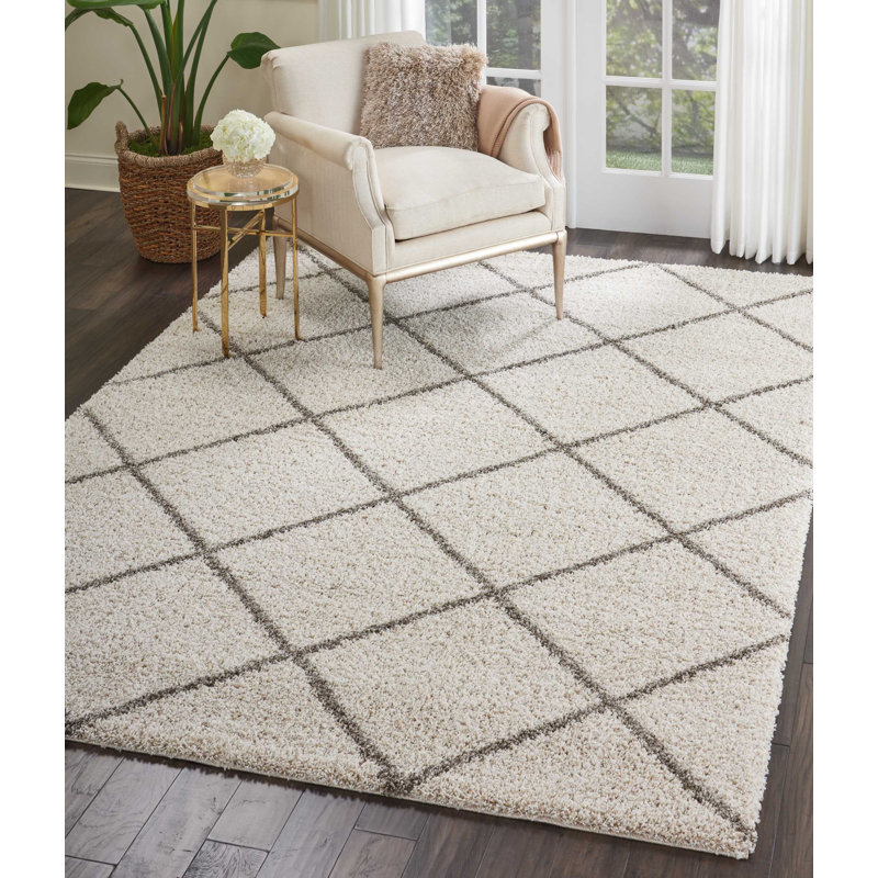 Yaresly Geometric Indoor Rug, Rectangle 9' x 12'