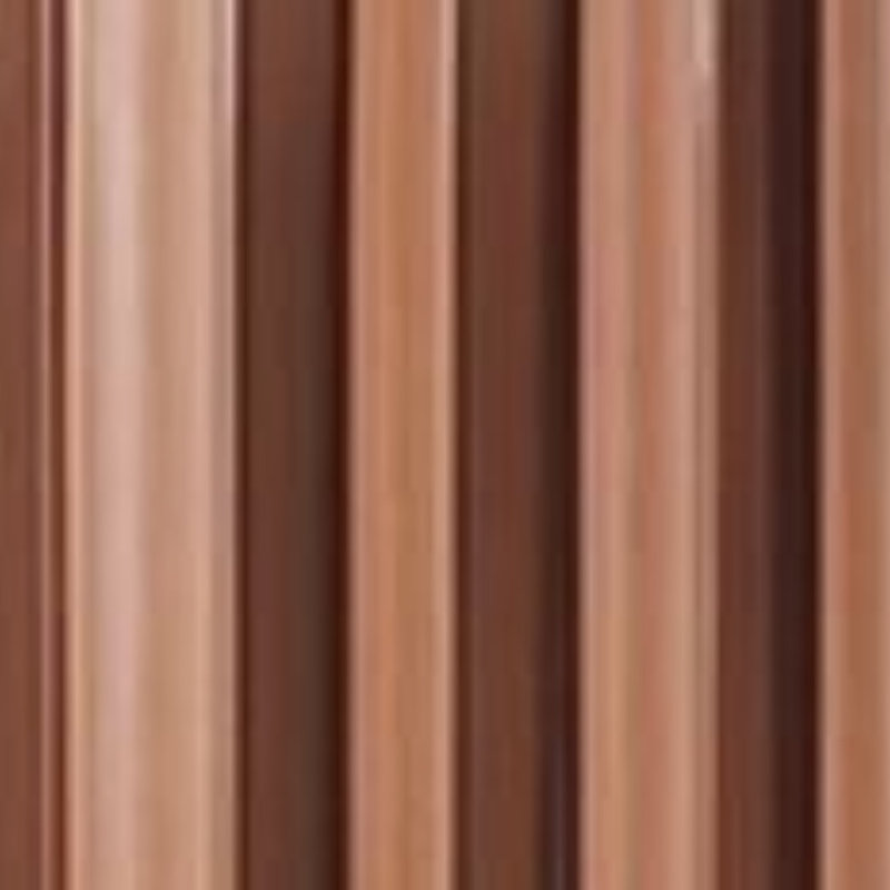 PVC/Vinyl Accordion Door, 24” x 80", Walnut
