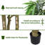 Faux saule de 7 pi avec doublure de pot