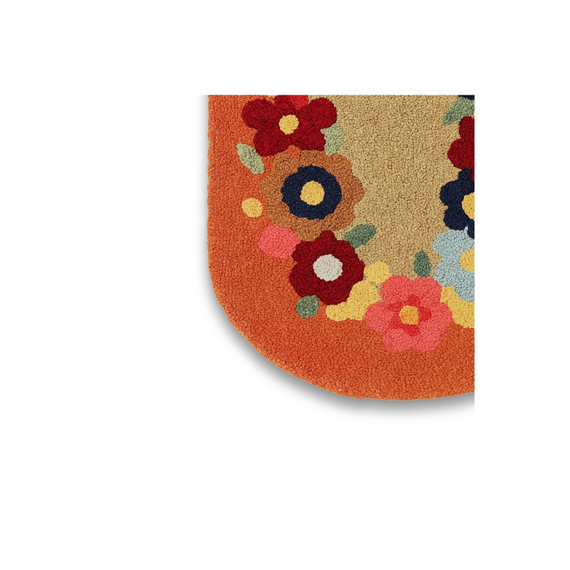 Tapis tissé crème Mosso, 4'11" x 9'10"