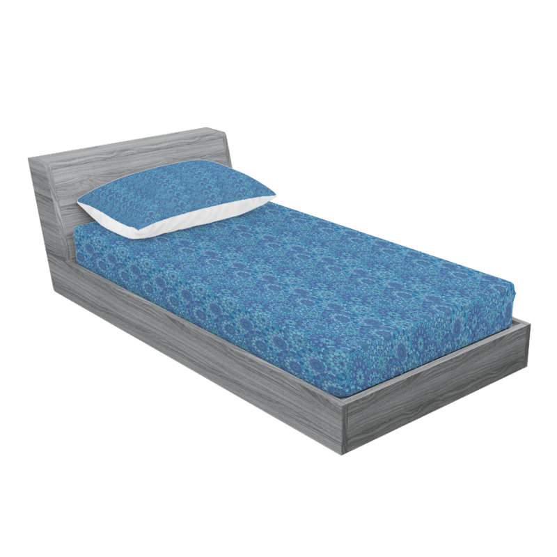 Microfiber Sheet Set, Twin Sheet Set + Fitted Sheet + 1 Pillowcase