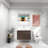 35.4'' Single Bathroom Vanity with Acrylic Top-270177625