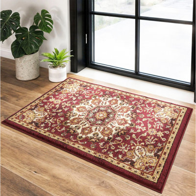Elegant Medallion Design Area Rug 2'x3'