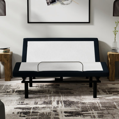 Queen-size Adjustable Base With Foot Massages, , Zero Queen 3 Intensity Head Massages &