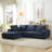 L-Shape Luxury Sectional Oversized Sofa