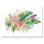 «Vintage Blooming Orchid Flowers I», peinture sur toile