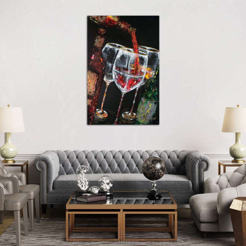 Best For Last I by Vaso Peritos - Wrapped Canvas Giclee Art Print, 101.6 cm H x 66.04 cm W x 3.175 cm D