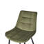 Achaius 41cm H Tufted Velvet Upholstered Metal Full Back Side Chair-640286454