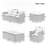 Outstanding All-Weather Wicker Patio Set with Versatile Seating and Removable Cushions-1258034726