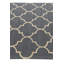 Tapis gris foncé Otto