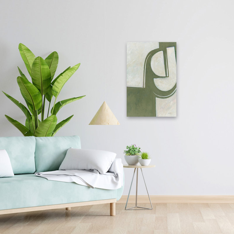 Artéfact moderne et contemporain II, H 24 po x l 16 po