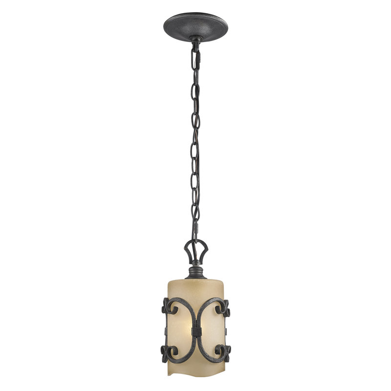 Conyngham 1 - Light Black Iron Shaded Pendant