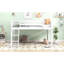 Lit mezzanine simple blanc avec structure et bois pratique-979841461-979841460
