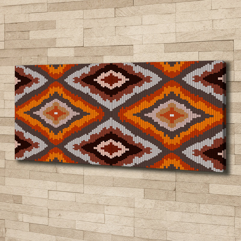 Retro Background - Wrapped Canvas Print