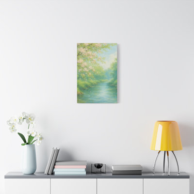 Aaroon Single Picture Frame Print on Canvas