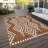 Malek Indoor/Outdoor Area Rug with Non-Slip Backing-1867476659