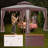 10'x10' Patio Gazebo Tent Outdoor Canopy Shelter W/ Mosquito Netting & 2-tiered Vented Top For Garden, Backyard Deck And Lawns-115153659