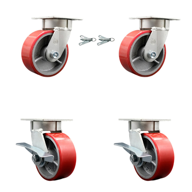 Kingpinle Caster, Red