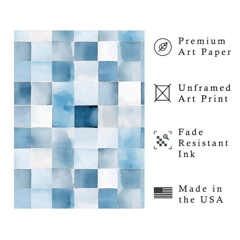 «Abstract Abstract Scandinavian Dreams XVIII», reproduction d'art non encadrée, H 14 po x l 11 po