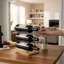 3 Bottle Tabletop Wine Bottle Rack Black