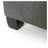 Dark Gray Tufted Fabric Storage Ottoman with Soft Close Lid - Upholstered Accent Furniture for Living Room & Bedroom