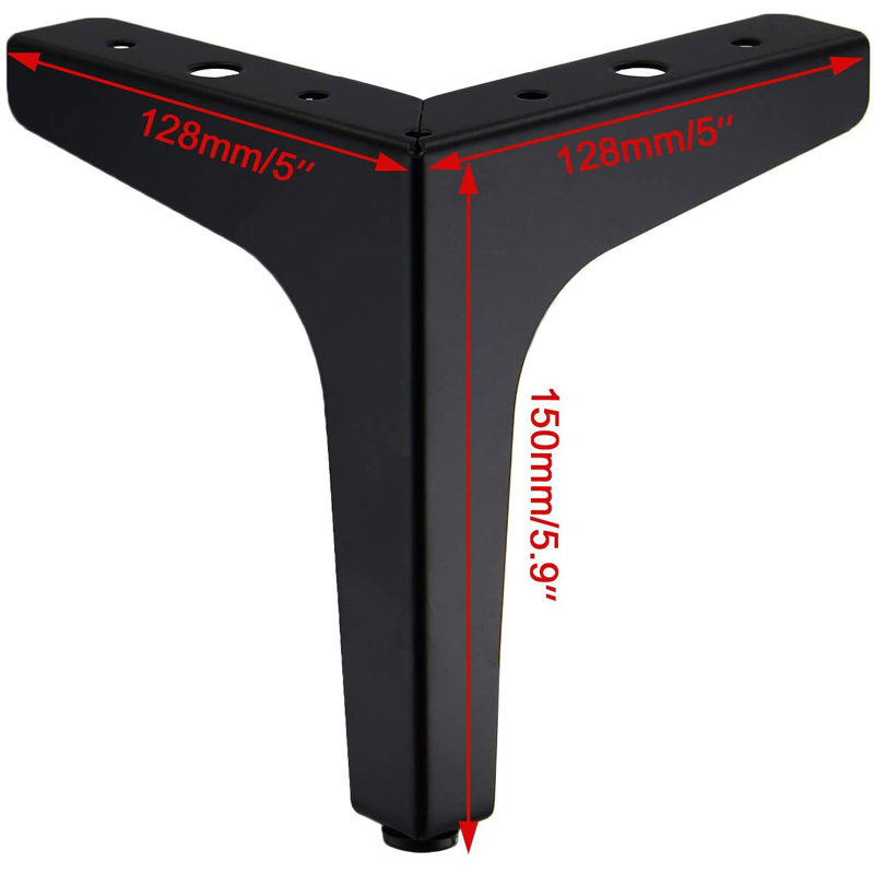 Desinor Table Leg, 6" H x 5" W x 5" D