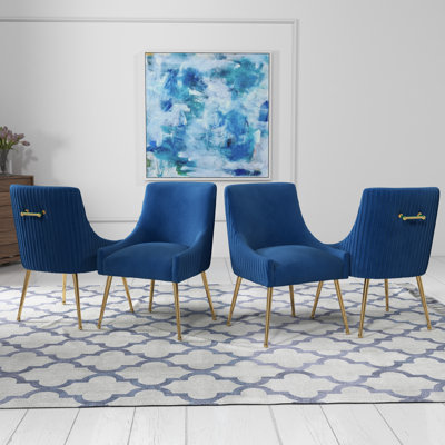 Baudel Velvet Side Chair