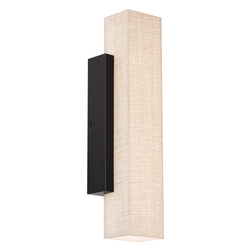 Volga LED Flush Mounted Sconce, 3000K