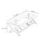 Table basse en bois massif