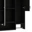 Armoire à pharmacie de salle de bain 35 po x 27,5 po, armoire de rangement murale avec miroir, armoire à miroir avec six tablettes ouvertes
