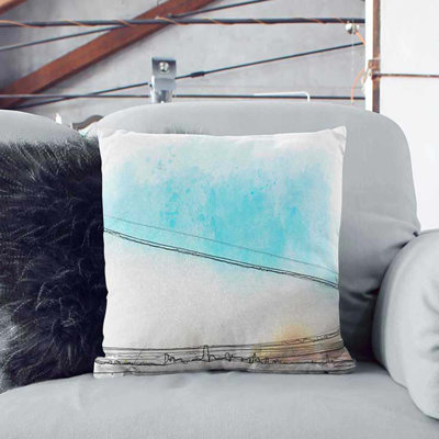 Abstract Square Cushion