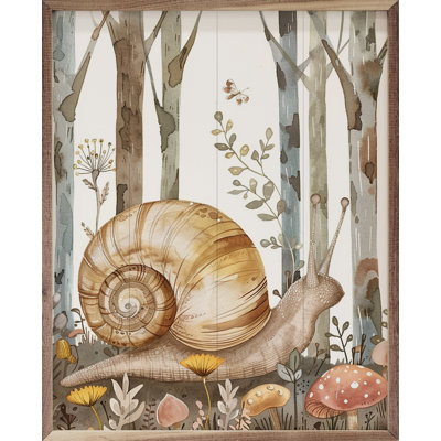 Woodland Animal Snail