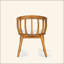 Ensemble de 2 fauteuils de salle à manger Klismos