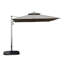 Parasol en porte-à-faux rectangulaire 9 pi x 11 pi avec mât central (base non incluse)-1609168734