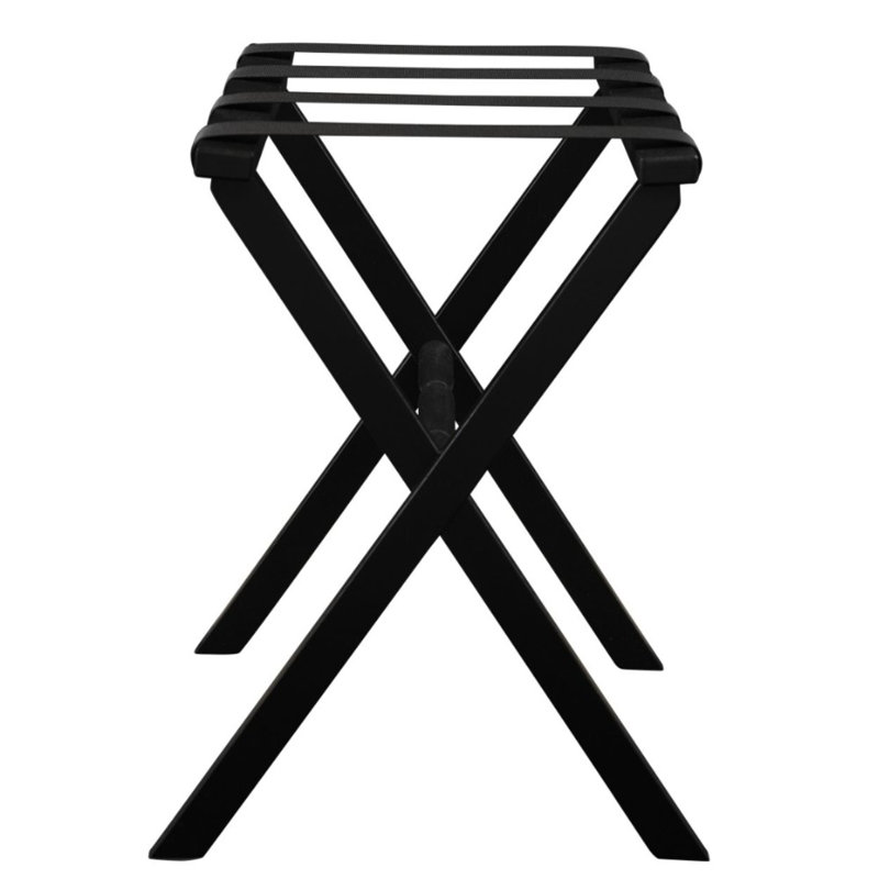  Porte-bagages pliant en bois, Noir