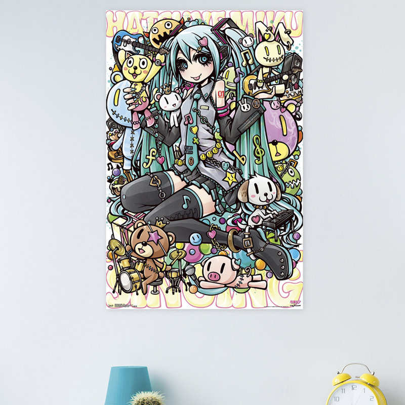 Characters Paper Print