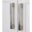 Hennessy - Armoire à linge de luxe 24 po avec robinet et évier en acier inoxydable - Blanc pur-60258626